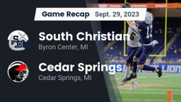 Recap: South Christian  vs. Cedar Springs  2023