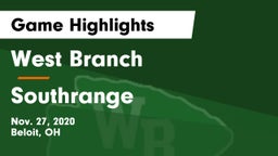 West Branch  vs Southrange  Game Highlights - Nov. 27, 2020
