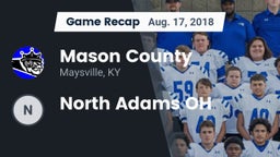 Recap: Mason County  vs. North Adams OH 2018