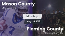 Matchup: Mason County High vs. Fleming County  2018