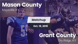 Matchup: Mason County High vs. Grant County  2018