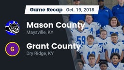 Recap: Mason County  vs. Grant County  2018