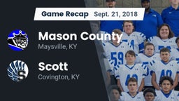 Recap: Mason County  vs. Scott  2018