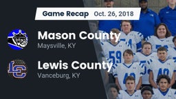 Recap: Mason County  vs. Lewis County  2018