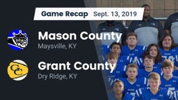 Recap: Mason County  vs. Grant County  2019