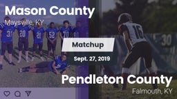 Matchup: Mason County High vs. Pendleton County  2019
