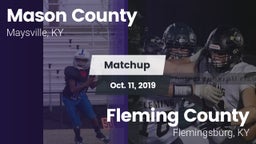 Matchup: Mason County High vs. Fleming County  2019