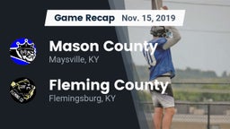 Recap: Mason County  vs. Fleming County  2019
