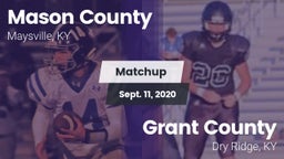 Matchup: Mason County High vs. Grant County  2020
