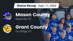 Recap: Mason County  vs. Grant County  2020