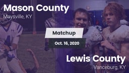 Matchup: Mason County High vs. Lewis County  2020