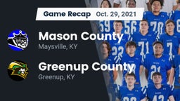 Recap: Mason County  vs. Greenup County  2021