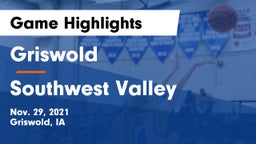 Griswold  vs Southwest Valley  Game Highlights - Nov. 29, 2021