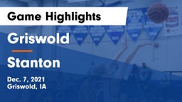 Griswold  vs Stanton  Game Highlights - Dec. 7, 2021