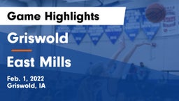 Griswold  vs East Mills  Game Highlights - Feb. 1, 2022