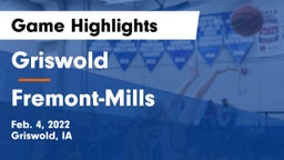Griswold  vs Fremont-Mills  Game Highlights - Feb. 4, 2022