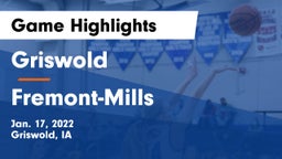 Griswold  vs Fremont-Mills  Game Highlights - Jan. 17, 2022