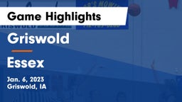 Griswold  vs Essex Game Highlights - Jan. 6, 2023