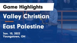 Valley Christian  vs East Palestine  Game Highlights - Jan. 10, 2022