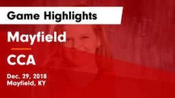 Mayfield  vs CCA Game Highlights - Dec. 29, 2018