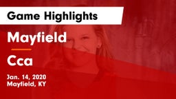Mayfield  vs Cca Game Highlights - Jan. 14, 2020