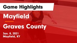 Mayfield  vs Graves County  Game Highlights - Jan. 8, 2021