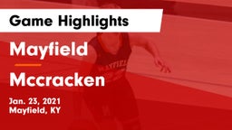 Mayfield  vs Mccracken Game Highlights - Jan. 23, 2021