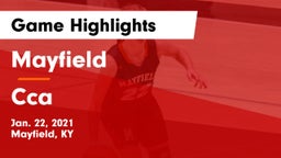 Mayfield  vs Cca Game Highlights - Jan. 22, 2021