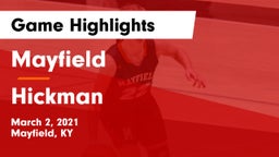 Mayfield  vs Hickman Game Highlights - March 2, 2021