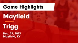 Mayfield  vs Trigg Game Highlights - Dec. 29, 2023