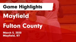 Mayfield  vs Fulton County  Game Highlights - March 5, 2020