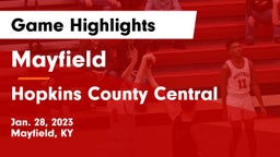 Mayfield  vs Hopkins County Central  Game Highlights - Jan. 28, 2023