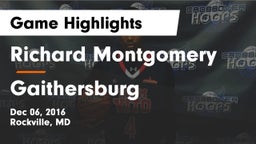 Richard Montgomery  vs Gaithersburg  Game Highlights - Dec 06, 2016