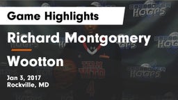 Richard Montgomery  vs Wootton  Game Highlights - Jan 3, 2017