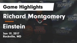 Richard Montgomery  vs Einstein  Game Highlights - Jan 19, 2017