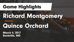 Richard Montgomery  vs Quince Orchard  Game Highlights - March 4, 2017