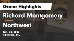 Richard Montgomery  vs Northwest  Game Highlights - Jan. 30, 2019
