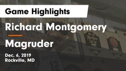 Richard Montgomery  vs Magruder  Game Highlights - Dec. 6, 2019
