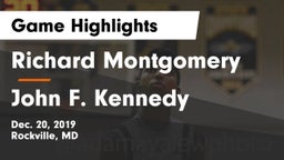 Richard Montgomery  vs John F. Kennedy  Game Highlights - Dec. 20, 2019