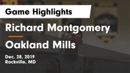 Richard Montgomery  vs Oakland Mills  Game Highlights - Dec. 28, 2019