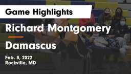 Richard Montgomery  vs Damascus Game Highlights - Feb. 8, 2022