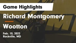 Richard Montgomery  vs Wootton Game Highlights - Feb. 10, 2022