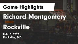 Richard Montgomery  vs Rockville Game Highlights - Feb. 3, 2023