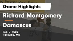Richard Montgomery  vs Damascus  Game Highlights - Feb. 7, 2023