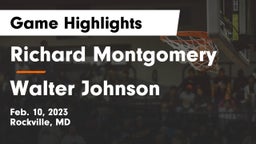 Richard Montgomery  vs Walter Johnson  Game Highlights - Feb. 10, 2023