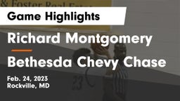 Richard Montgomery  vs Bethesda Chevy Chase Game Highlights - Feb. 24, 2023