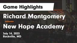Richard Montgomery  vs New Hope Academy Game Highlights - July 14, 2023