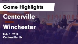 Centerville  vs Winchester  Game Highlights - Feb 1, 2017