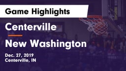Centerville  vs New Washington  Game Highlights - Dec. 27, 2019
