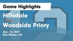 Hillsdale  vs Woodside Priory Game Highlights - Dec. 13, 2017